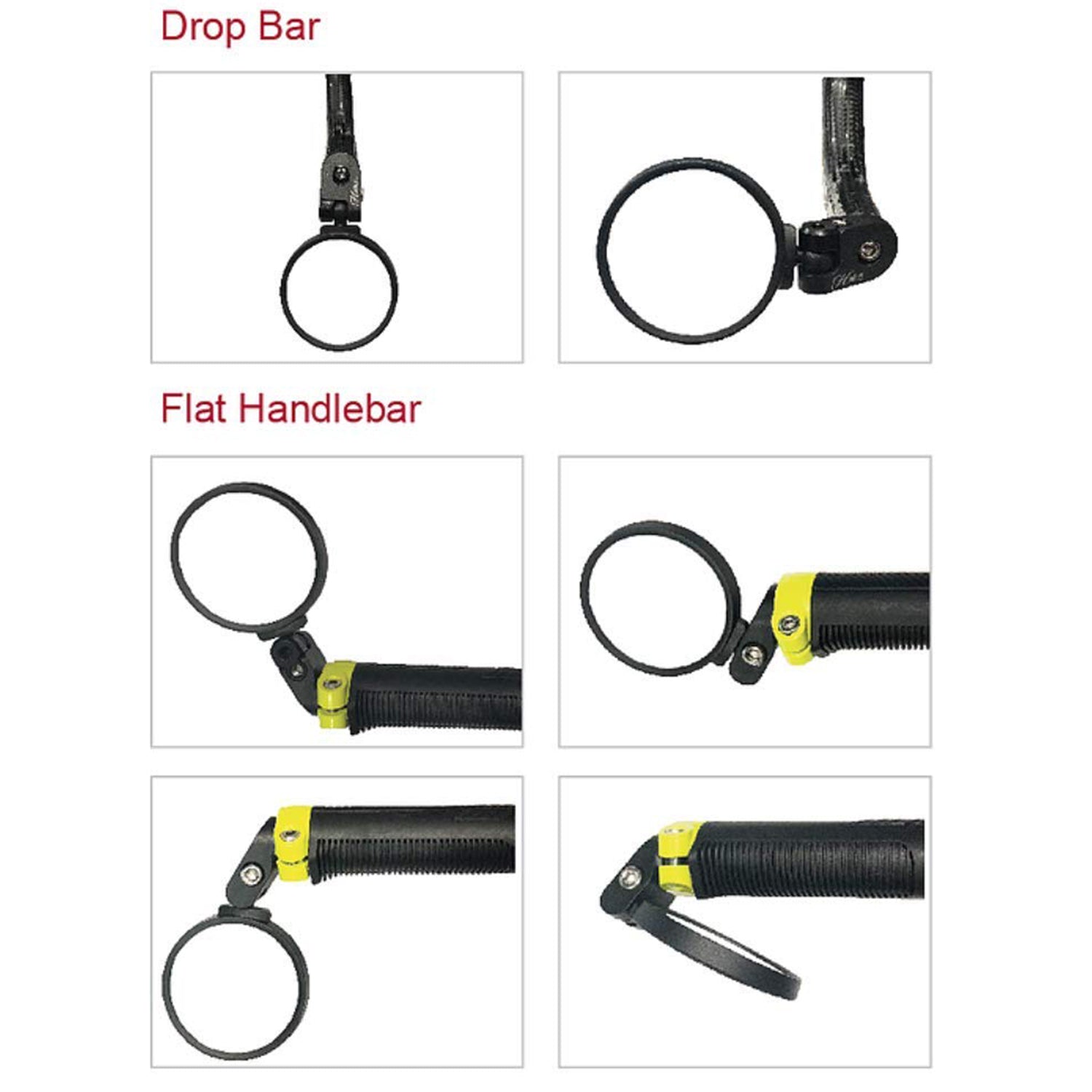 8505 Bar End Bike Mirror, Safe Rearview Mirror 360° Rotatable & Foldable Safety Bicycle Rear View Mirror, Mirror Durable Bike Mirror (1 Pc) 8505 Bar End Bike Mirror, Safe Rearview Mirror 360° Rotatable & Foldable Safety Bicycle Rear View Mirror, Mirror Durable Bike Mirror (1 Pc)
